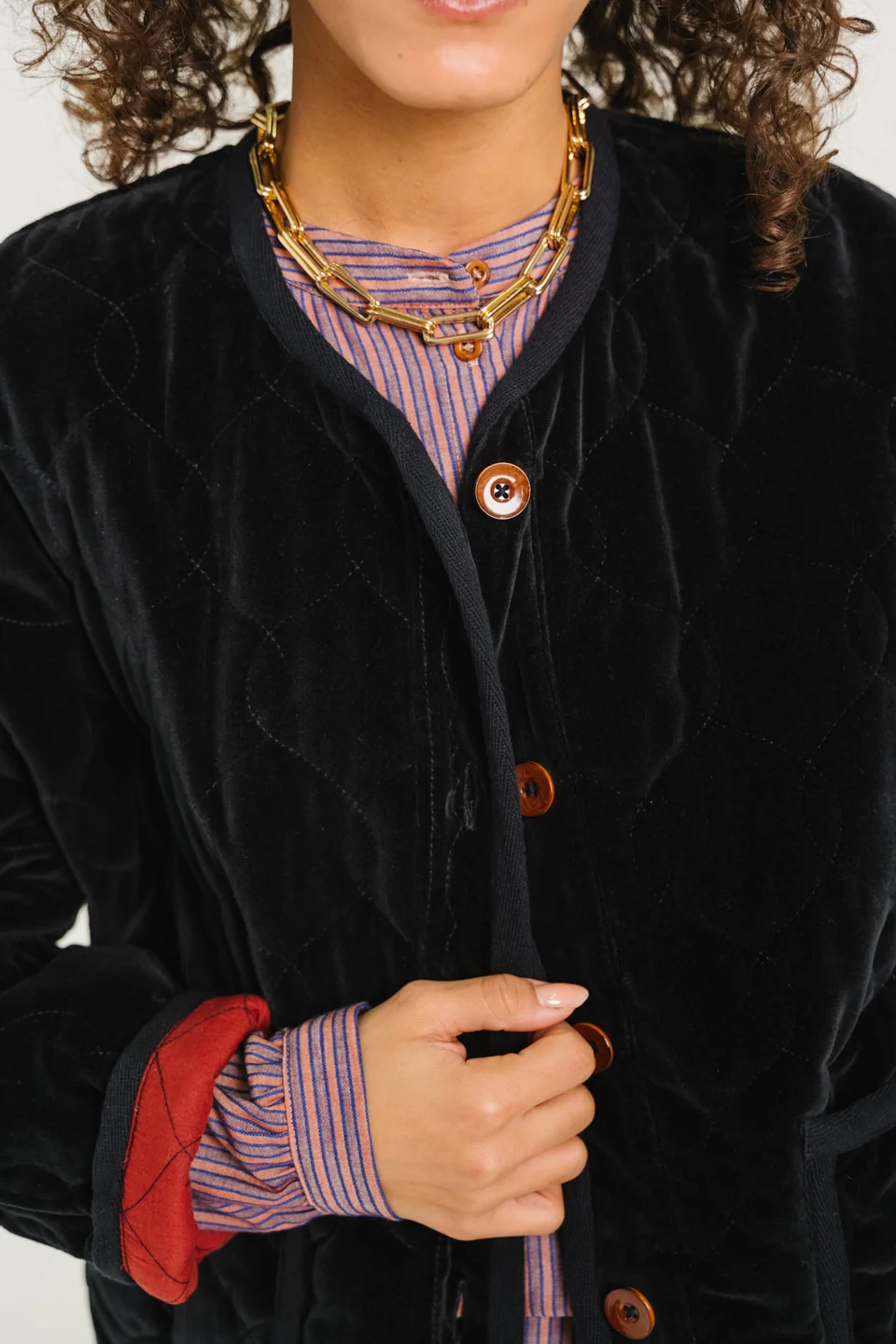 SACRECOEUR Veste BAYA – bleu