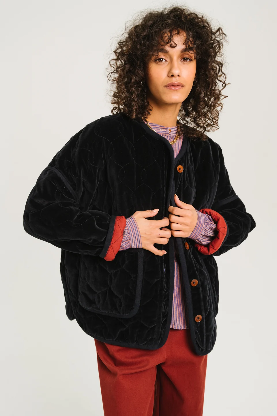 SACRECOEUR Veste BAYA – bleu
