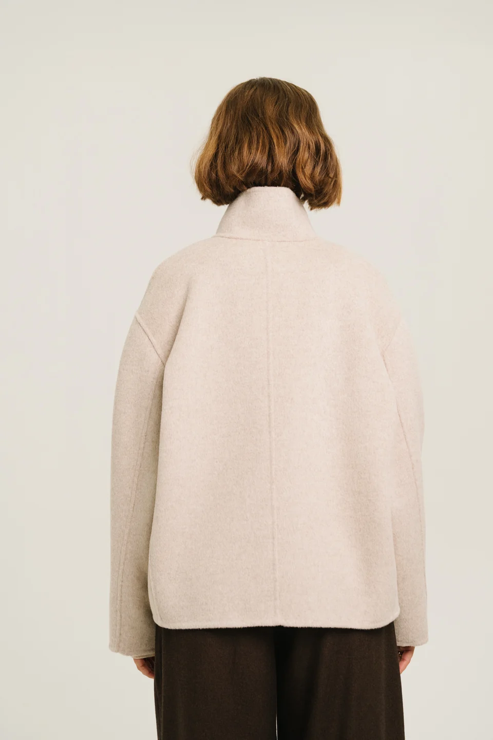 SACRECOEUR Veste DOUBLE FACE ESTELLE – pearl ecru