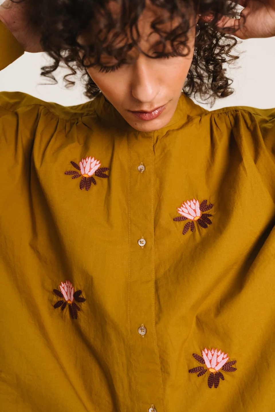 SACRECOEUR Chemise ELLA – vert