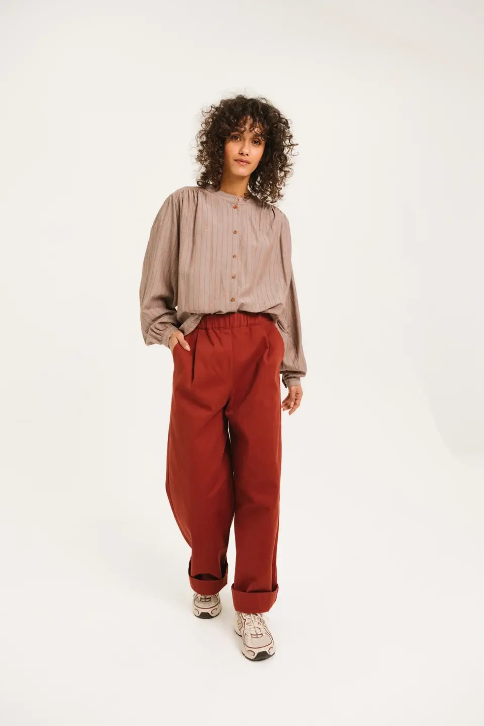 SACRECOEUR Chemise GLADIS – indian beige