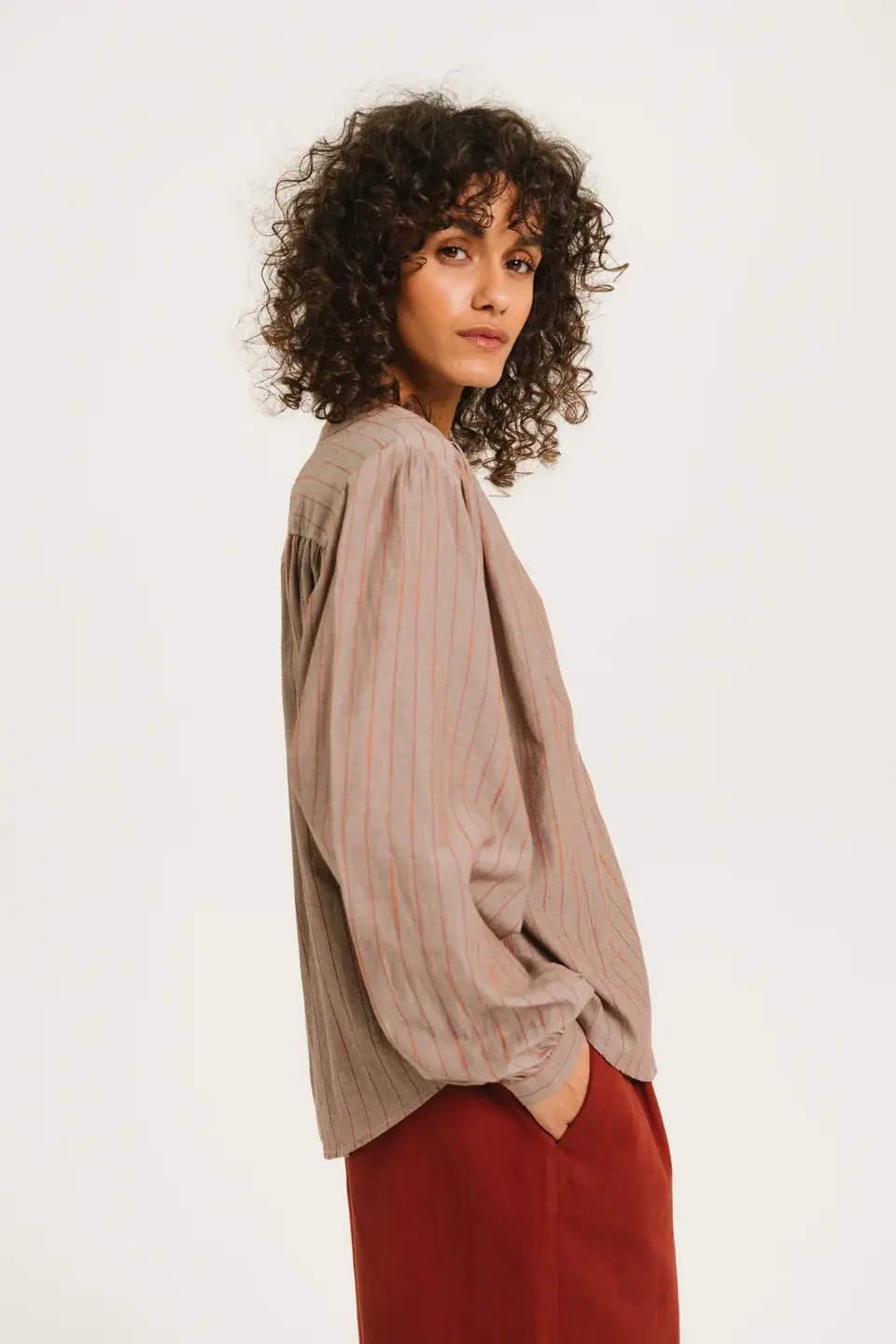 SACRECOEUR Chemise GLADIS – indian beige