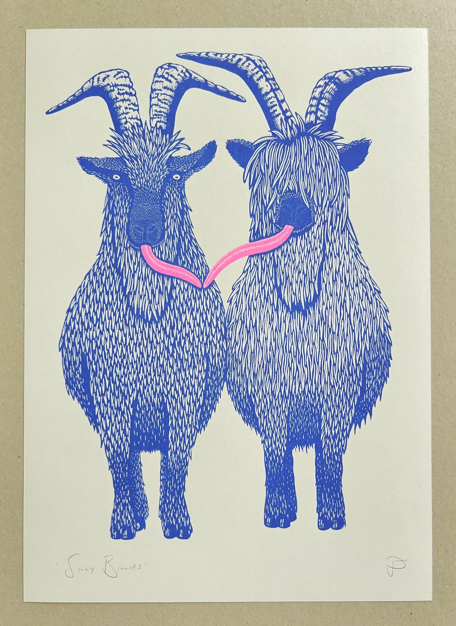 STRANGFORD RISO Kunstdruck Silly Billies