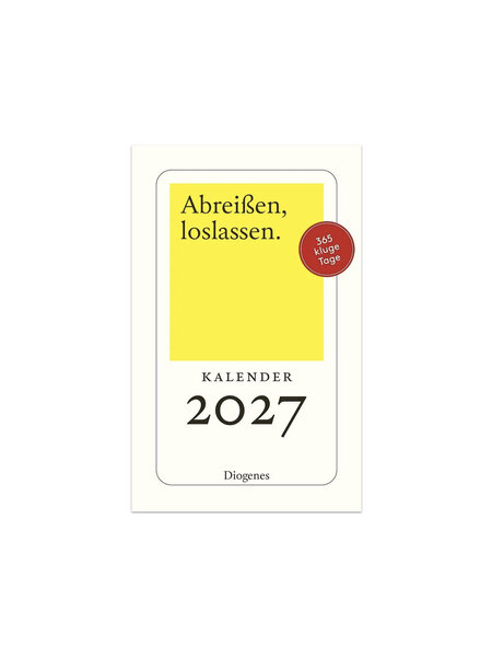 Abreissen – loslassen Kalender 2027