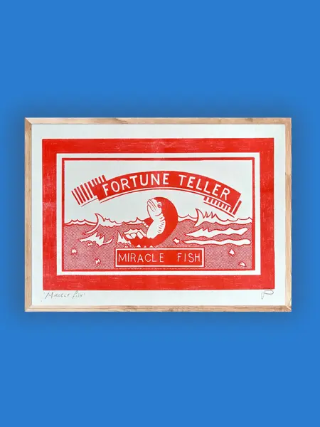 STRANGFORD RISO Kunstdruck Miracle Fish