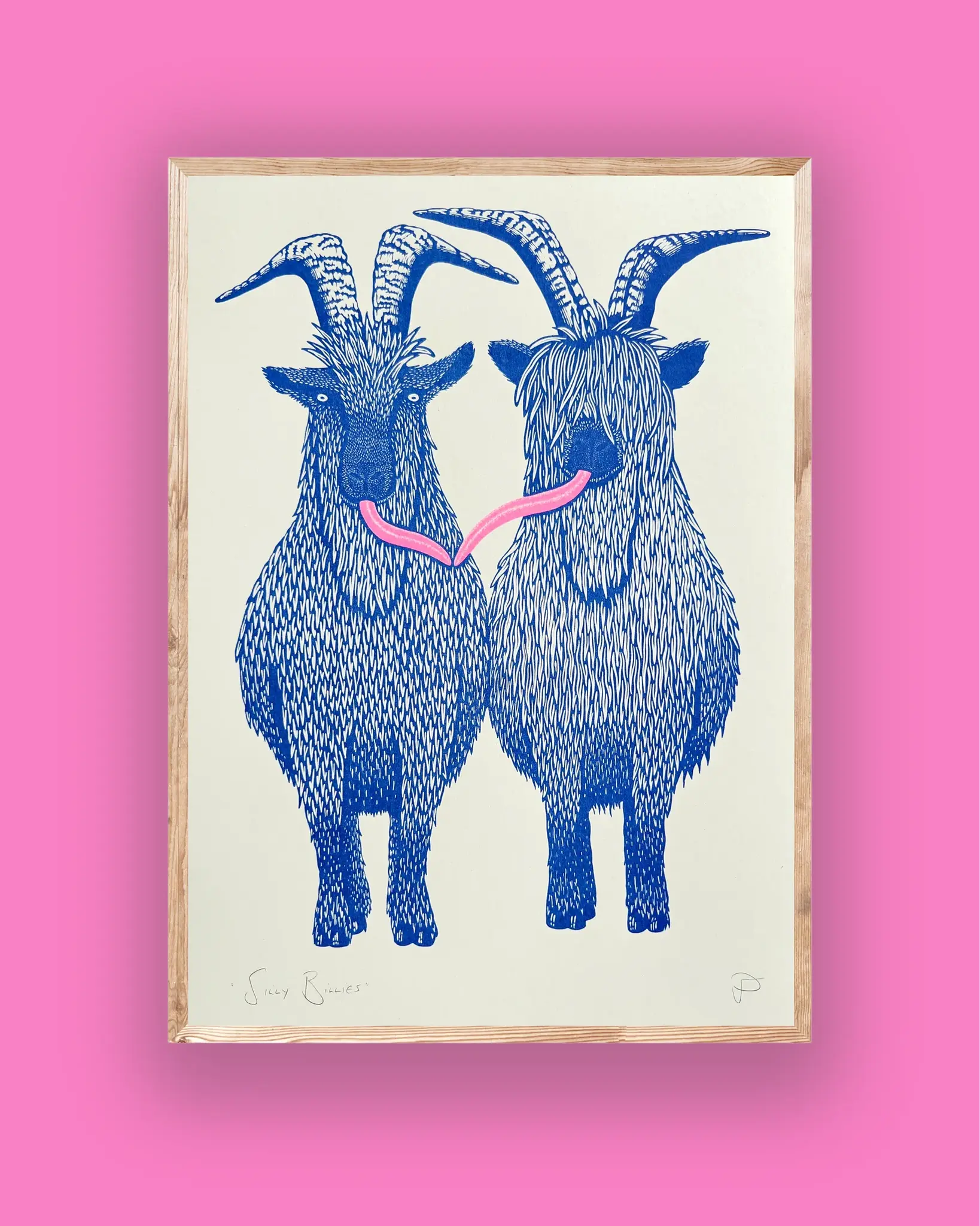 STRANGFORD RISO Kunstdruck Silly Billies