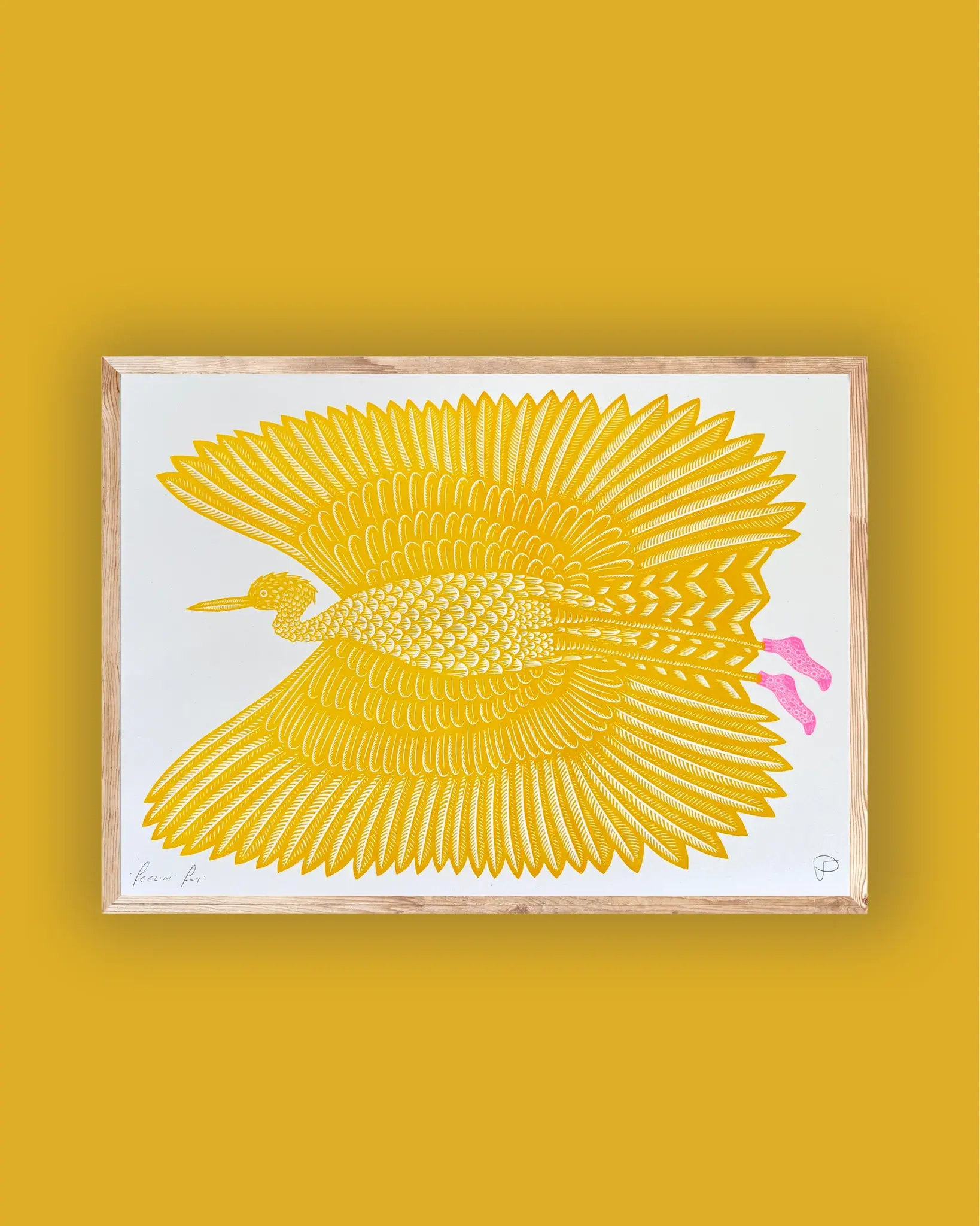 STRANGFORD RISO Kunstdruck Feeling Fly