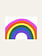HERR UND FRAU RIO Riso Karte Regenbogen & transparentes Couvert