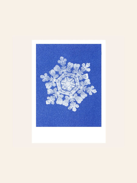 HERR UND FRAU RIO Riso Karte Schnee & transparentes Couvert