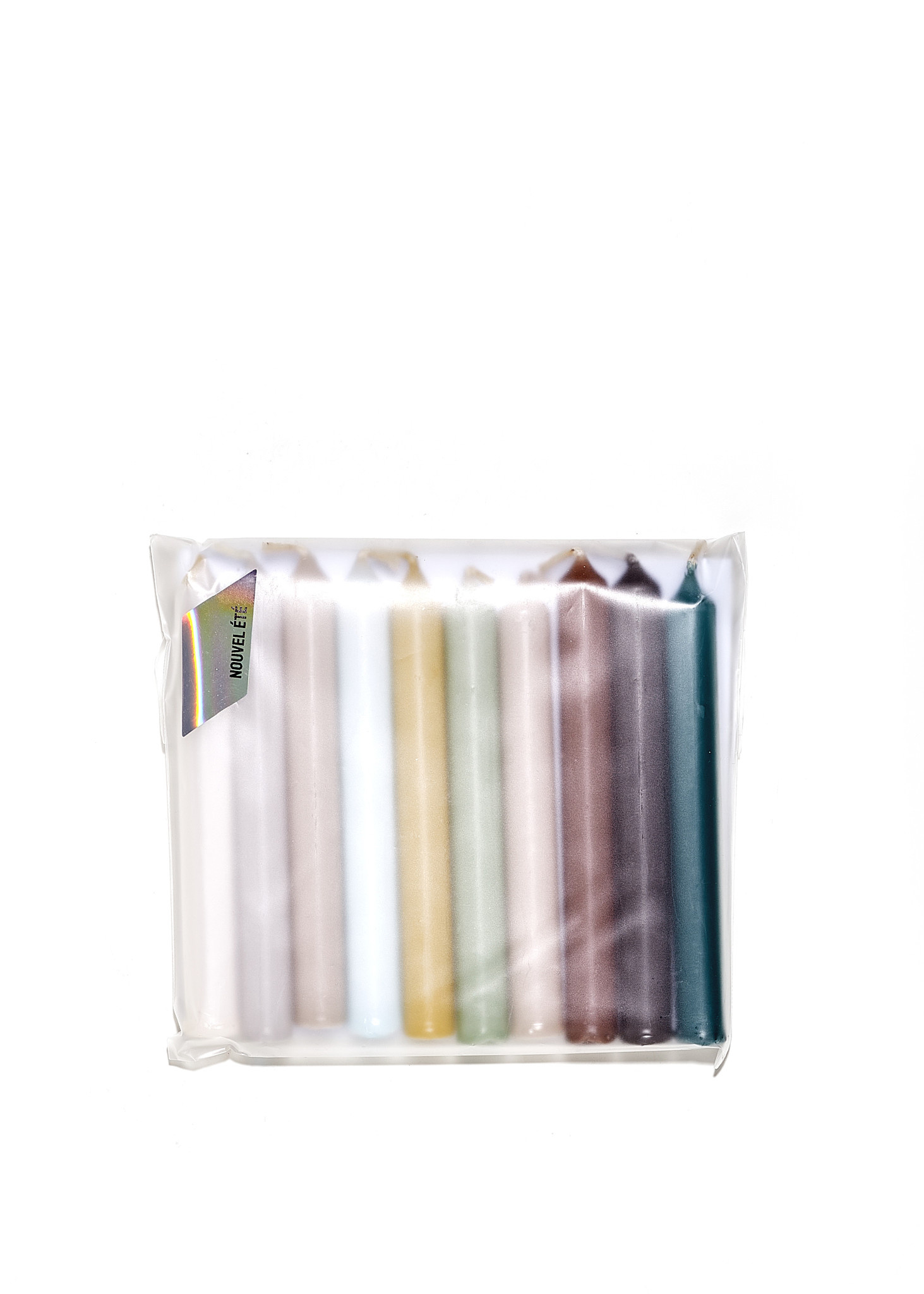 10 bunte Baumkerzen – KOPENHAGEN – swiss made