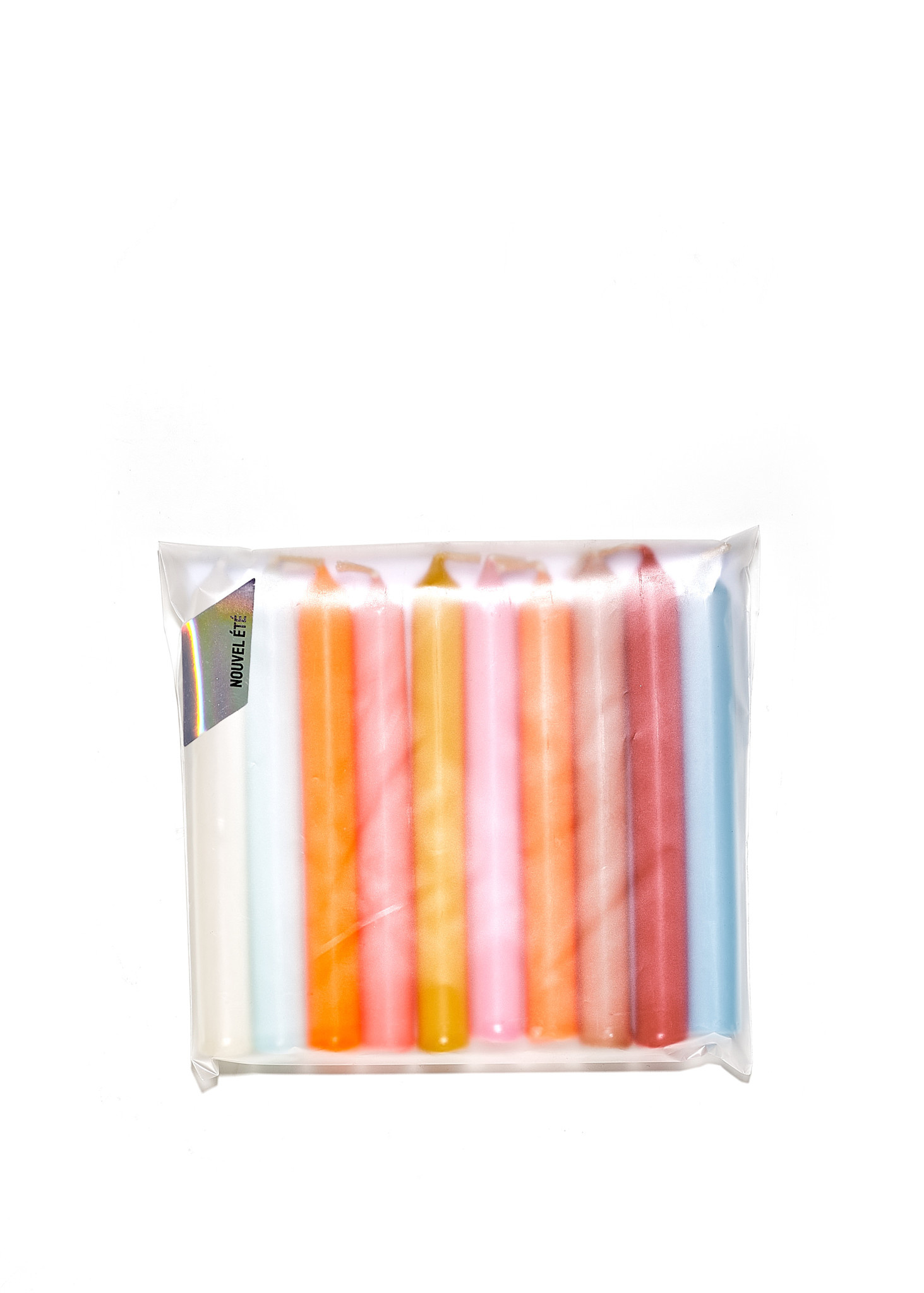 10 bunte Baumkerzen – MIAMI – swiss made