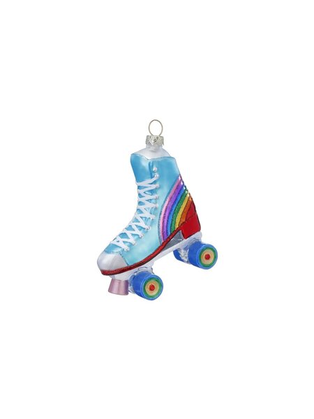 Glashänger / Weihnachtshänger – Rollschuh
