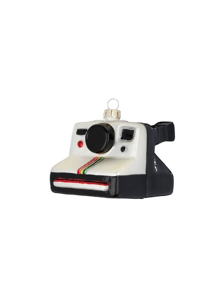 Glashänger / Weihnachtshänger – Sofortbildkamera / Polaroid