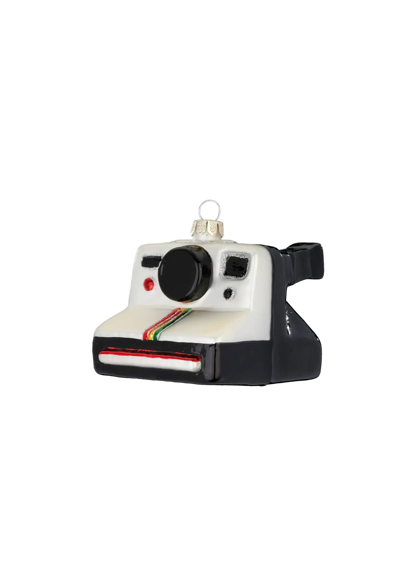 Glashänger / Weihnachtshänger – Sofortbildkamera / Polaroid