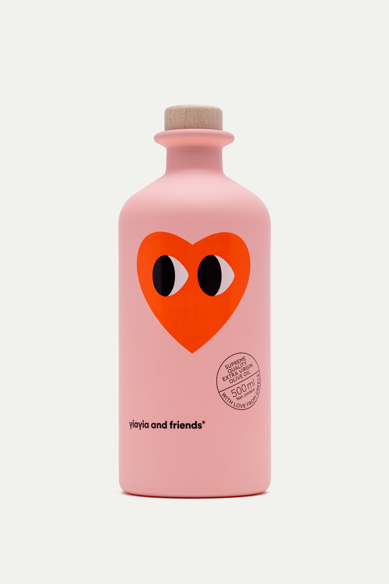 YIAYIA AND FRIENDS Natives Olivenöl extra 500 ml – Love Edition