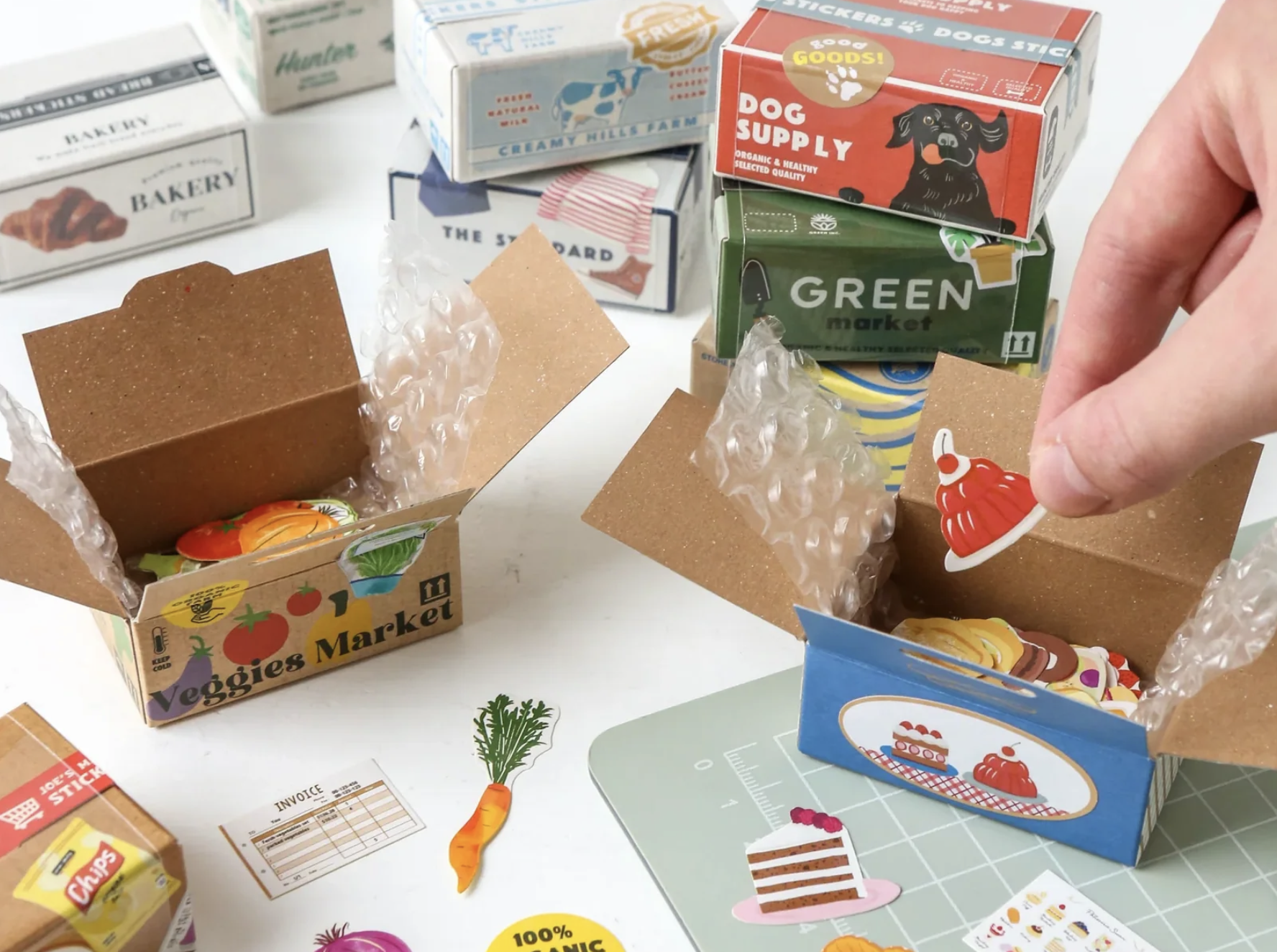 Japanese Sticker Box - verschiedene Designs