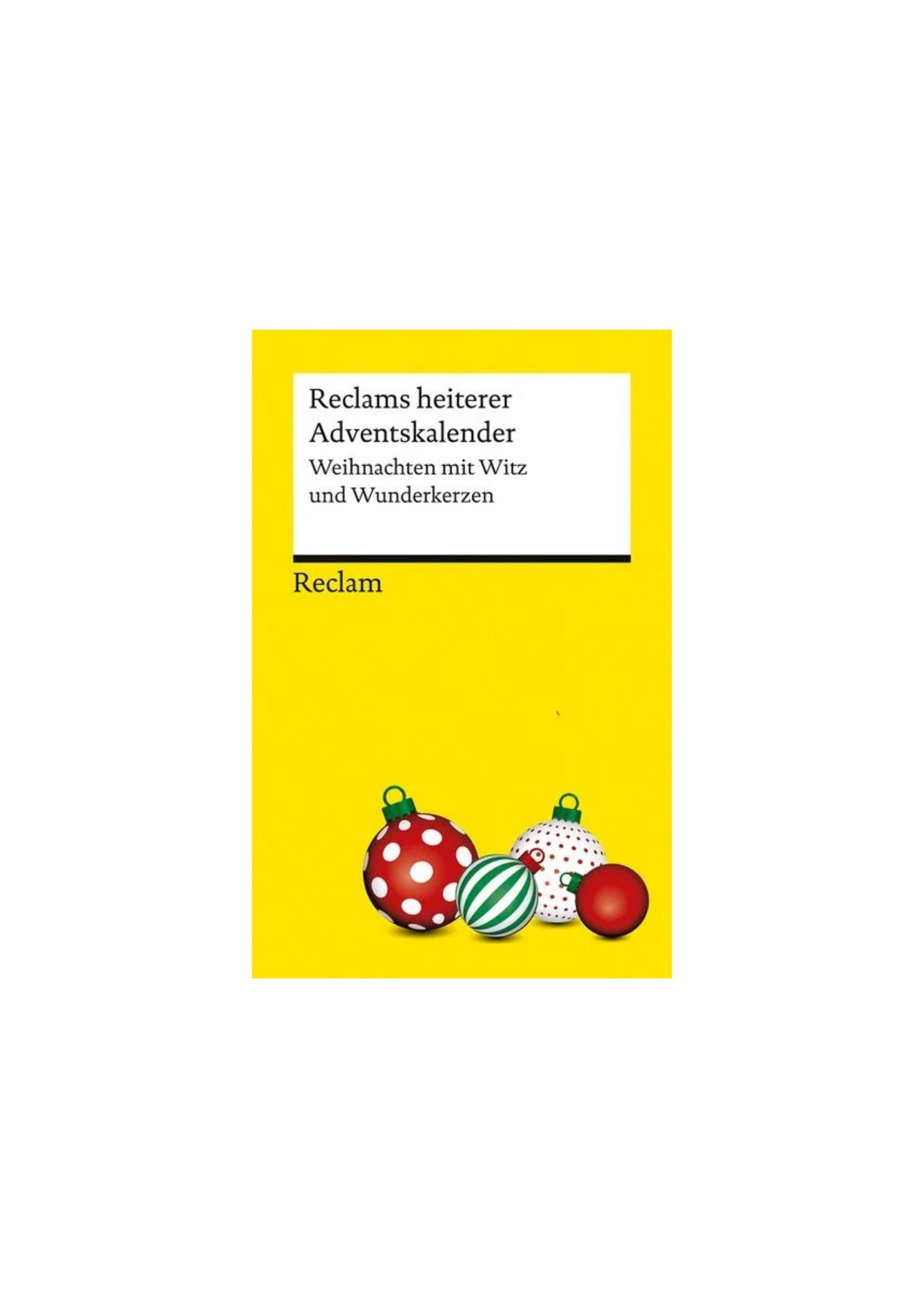 Reclams heiterer Adventskalender