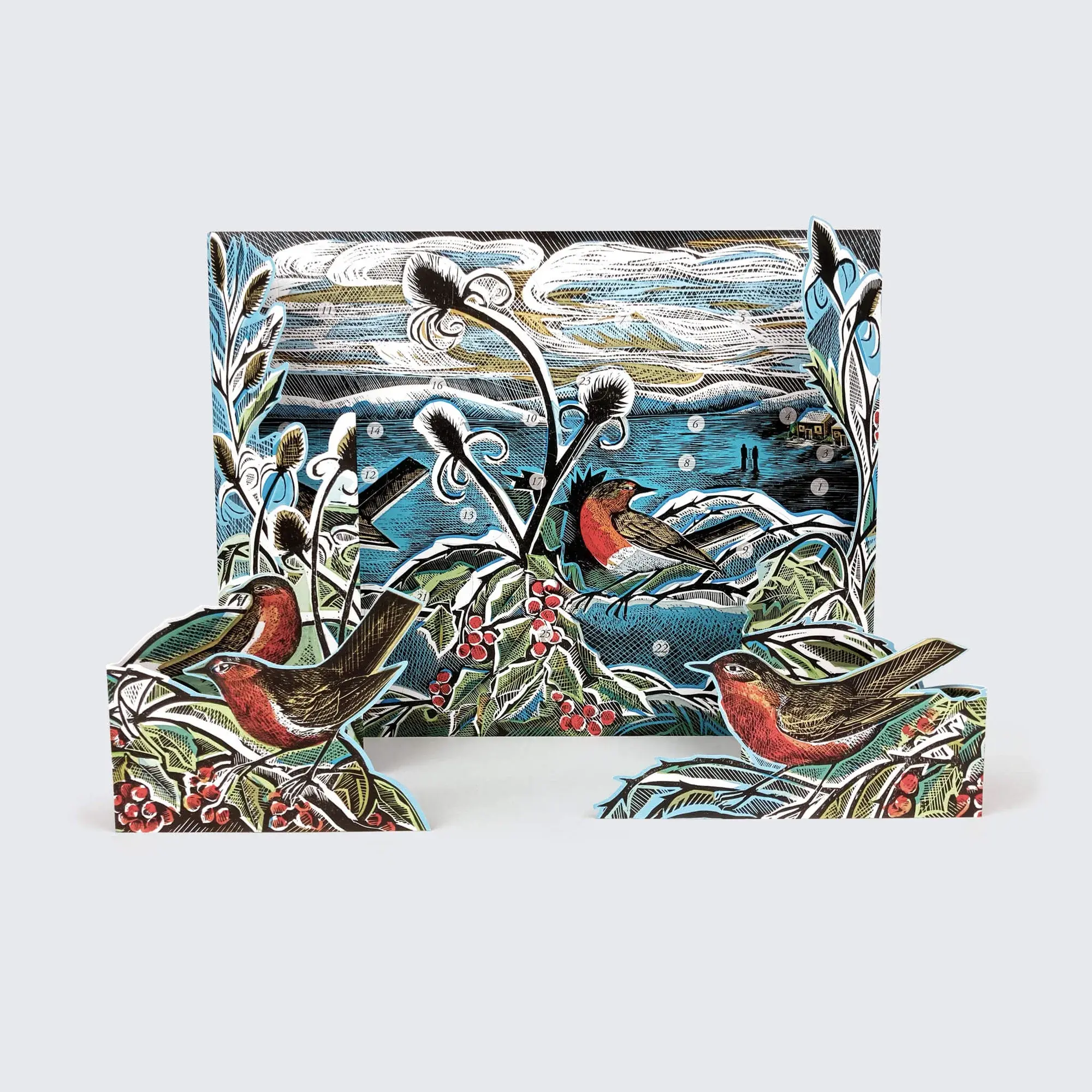 Adventskalender – Angela Harding / Midwinter Robins