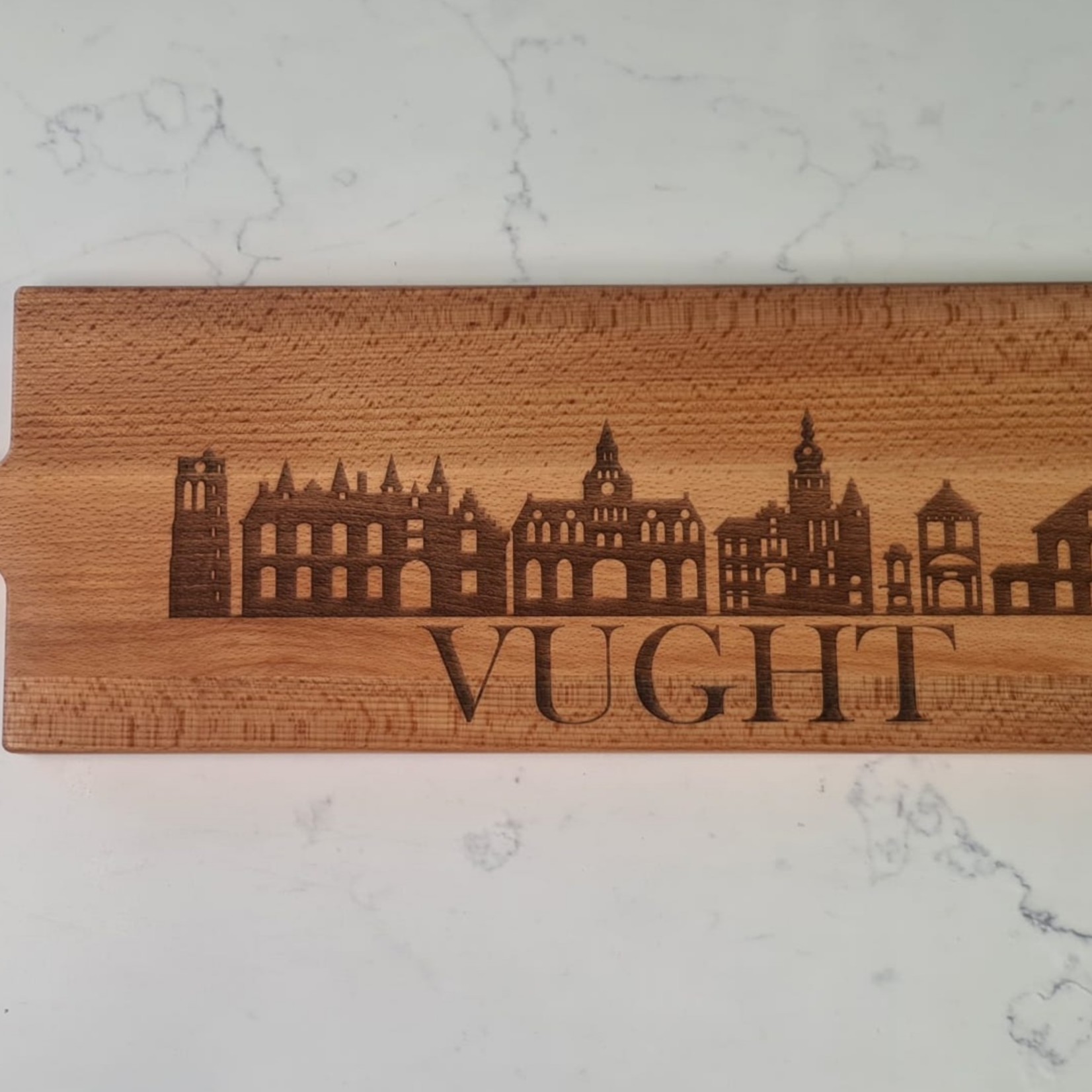 Bij Lien borrelplank beukenhout skyline Vught