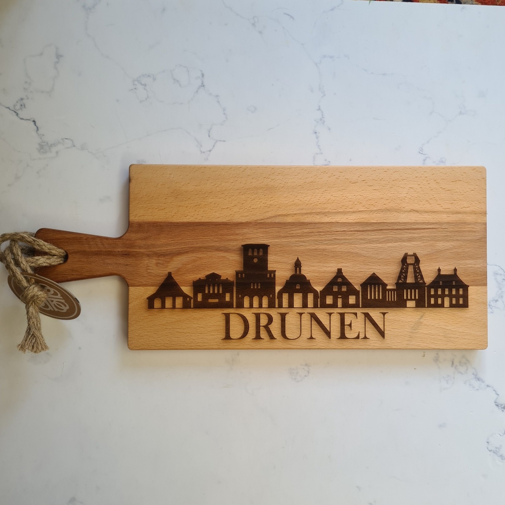 Bij Lien borrelplank beukenhout skyline Drunen