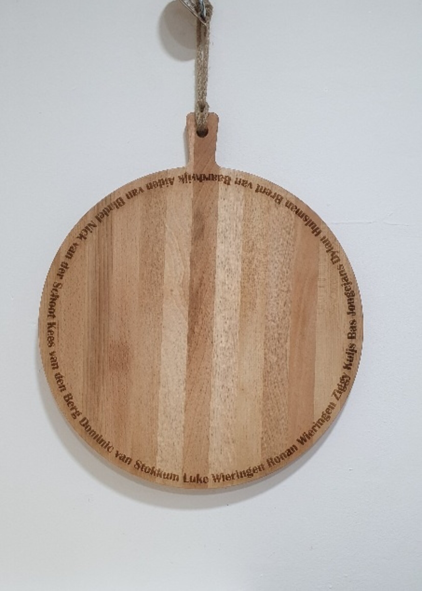 Bij Lien Borrelplank rond 40cm