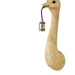 Light & Living Light & Living Wandlamp Ostrich - Goud - 25x19x72cm