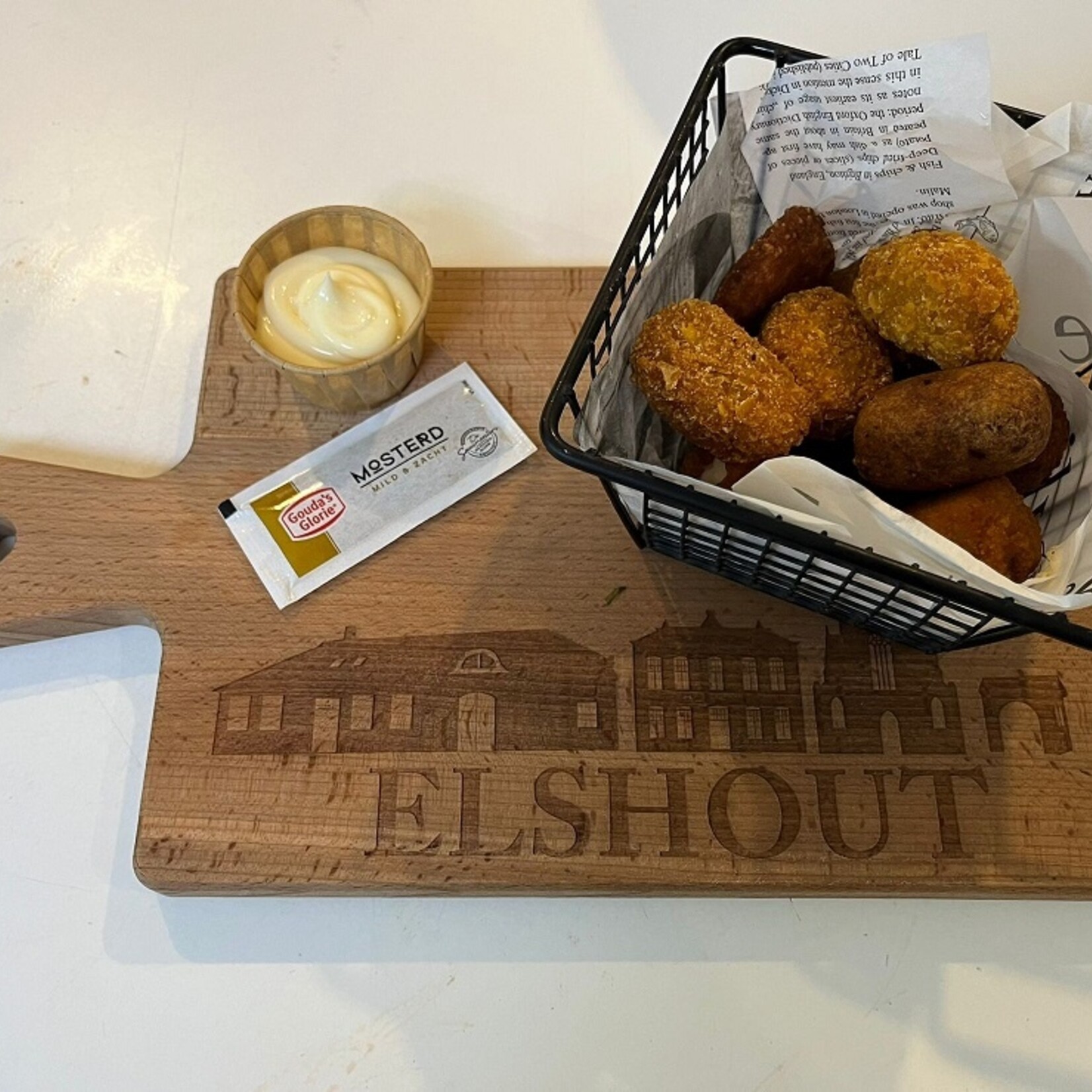 Bij Lien borrelplank beukenhout skyline Elshout