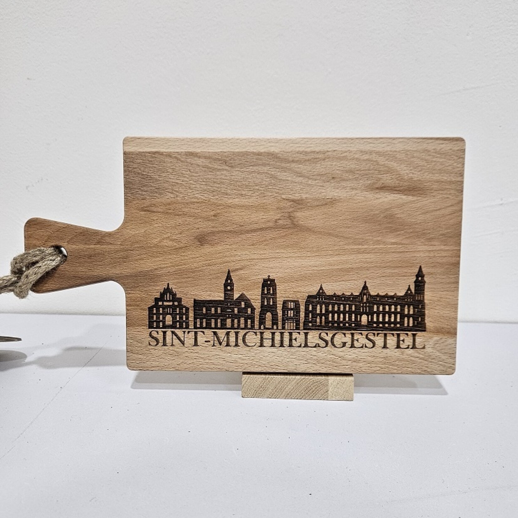 Bij Lien borrelplank beukenhout skyline Sint Michielsgestel