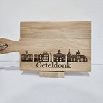 Bij Lien borrelplank beukenhout skyline Oeteldonk