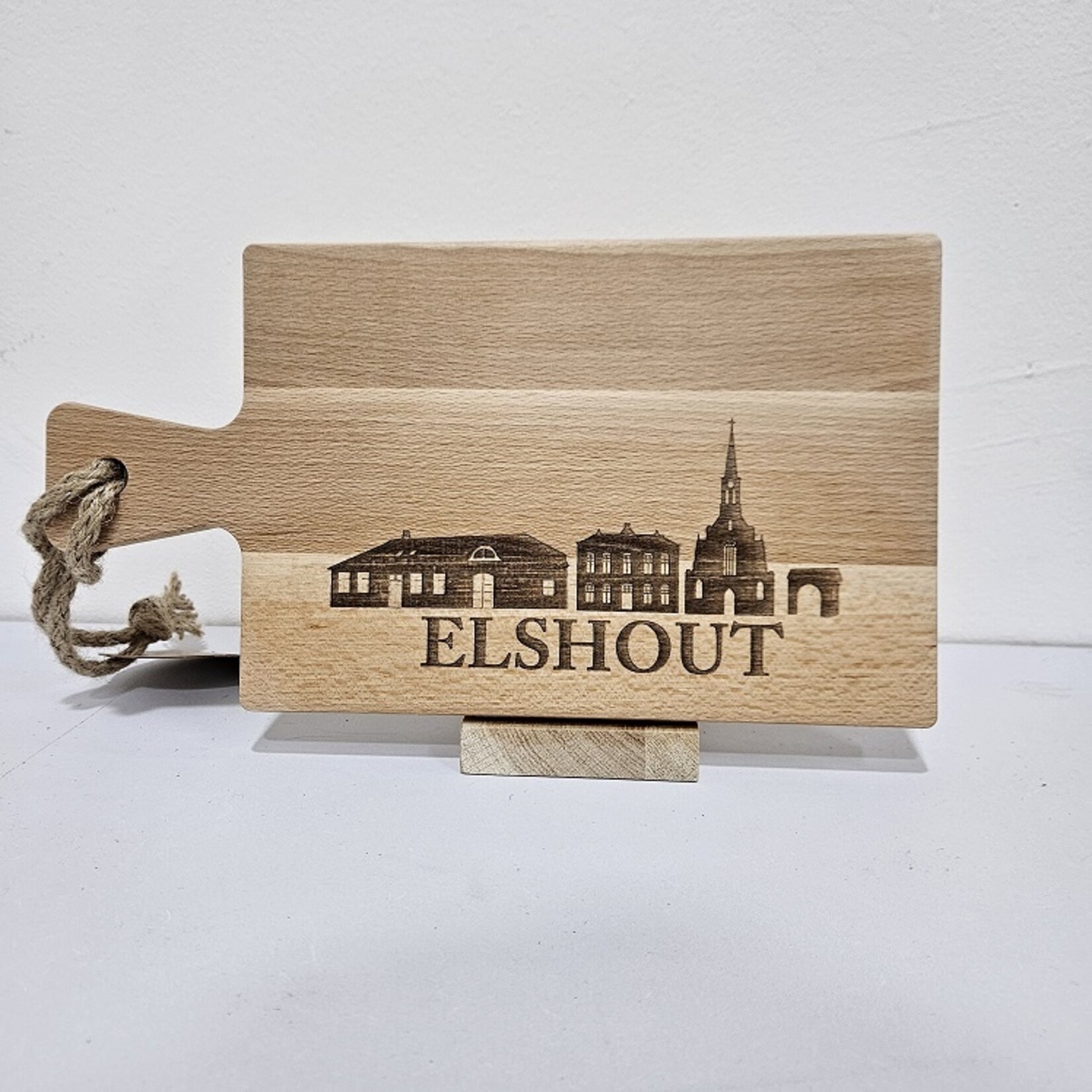 Bij Lien borrelplank beukenhout skyline Elshout