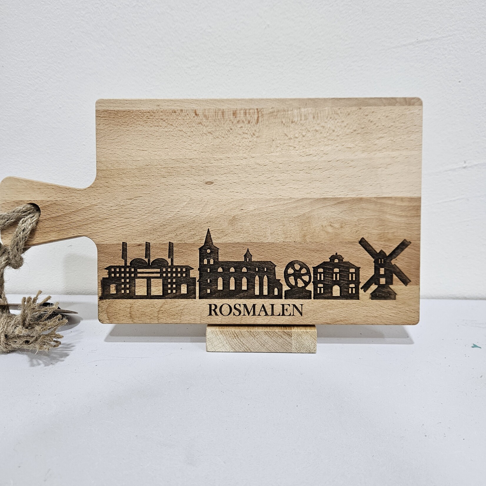 Bij Lien borrelplank beukenhout skyline Rosmalen