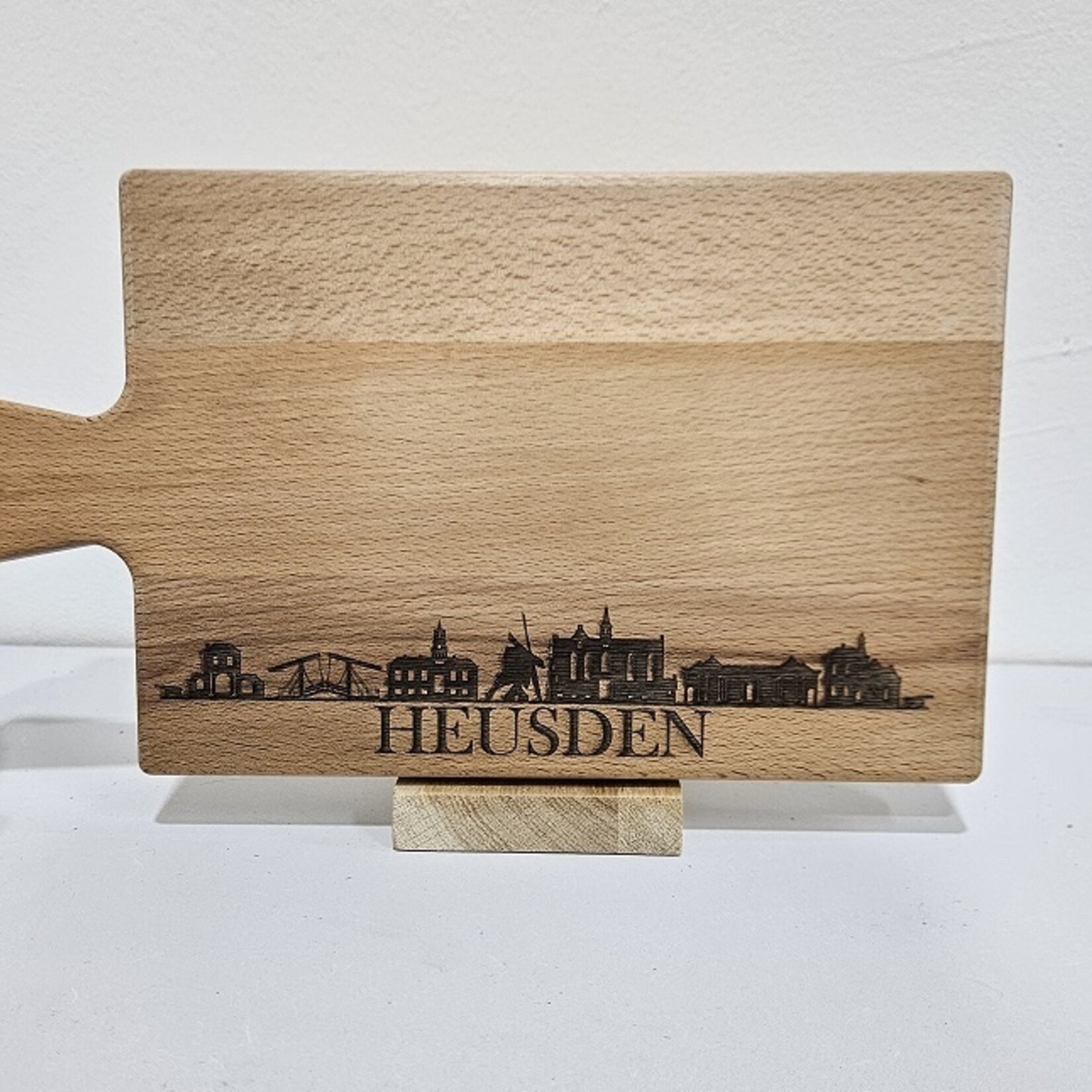 Bij Lien borrelplank beukenhout skyline Heusden