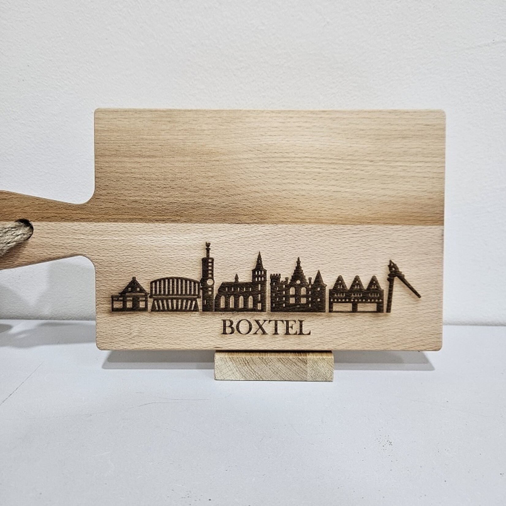 Bij Lien borrelplank beukenhout skyline Boxtel