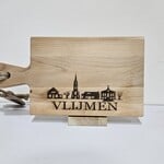 Bij Lien borrelplank beukenhout skyline Vlijmen