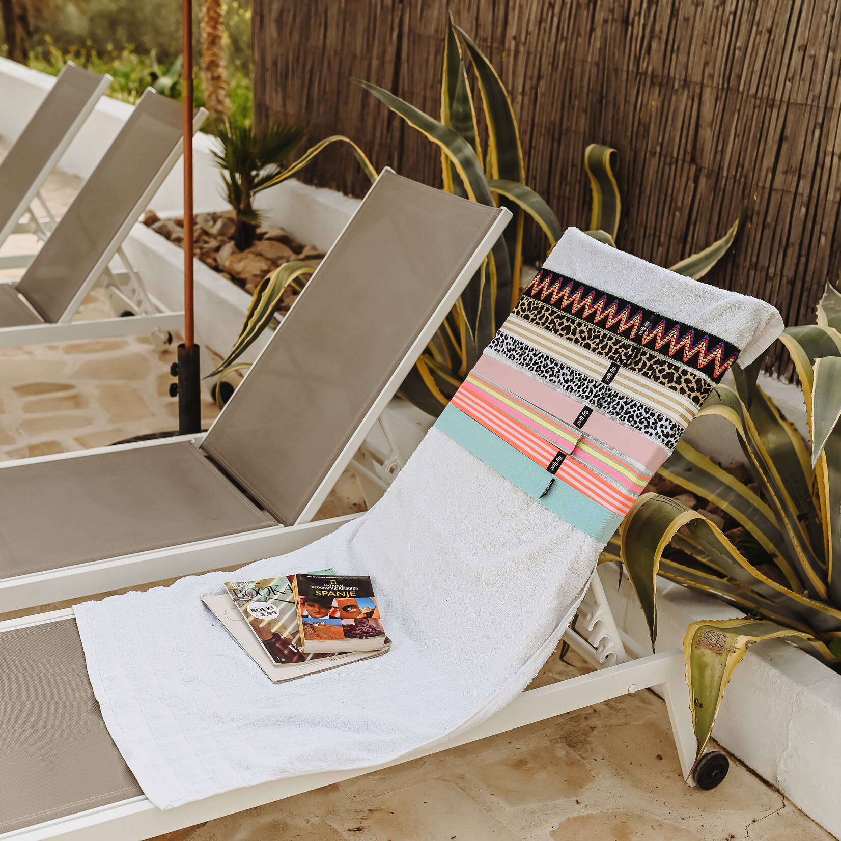 Bij Lien beach towel strap - Roze