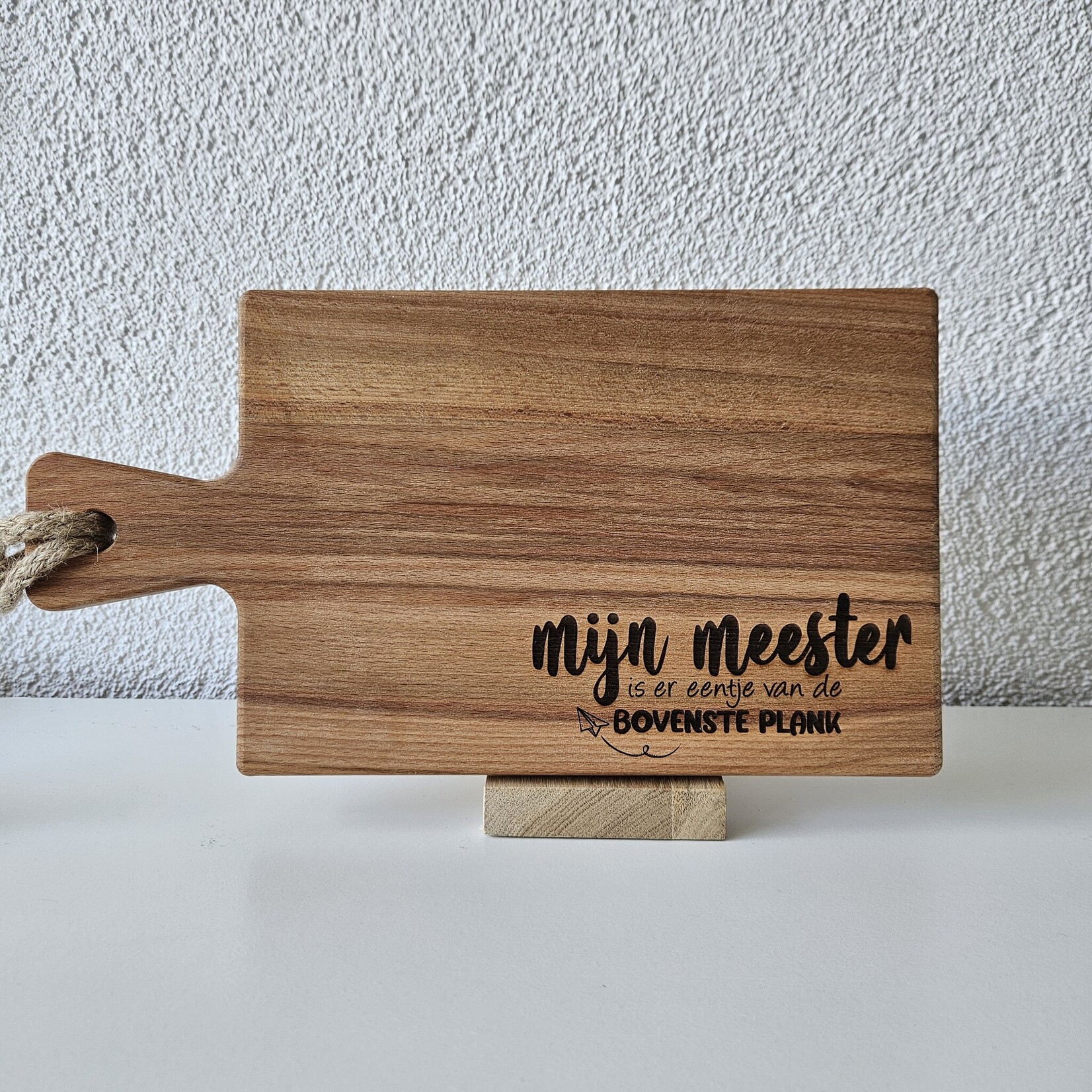 Bij Lien Borrelplank Meester