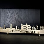 Bij Lien skyline s'-Hertogenbosch  goud