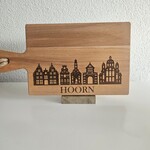 Bij Lien borrelplank beukenhout skyline Hoorn