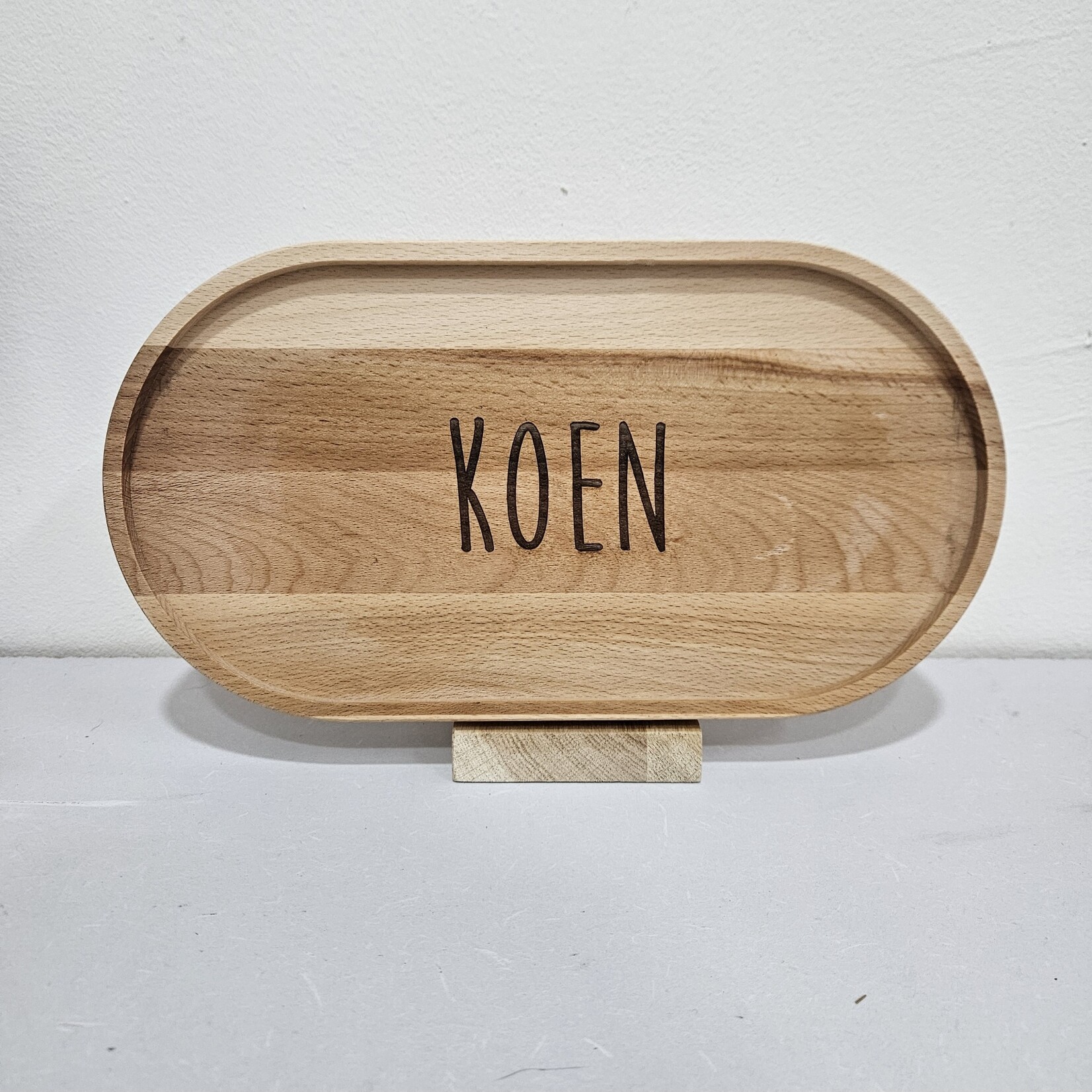 Bij Lien Onbijtbordje met naam