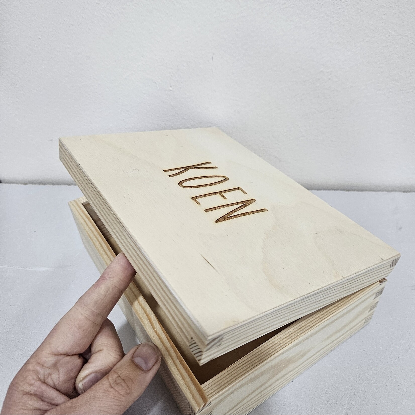 Bij Lien Gepersonaliseerd herinneringen kistje