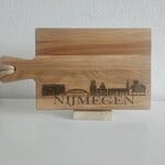 Bij Lien borrelplank beukenhout skyline Nijmegen