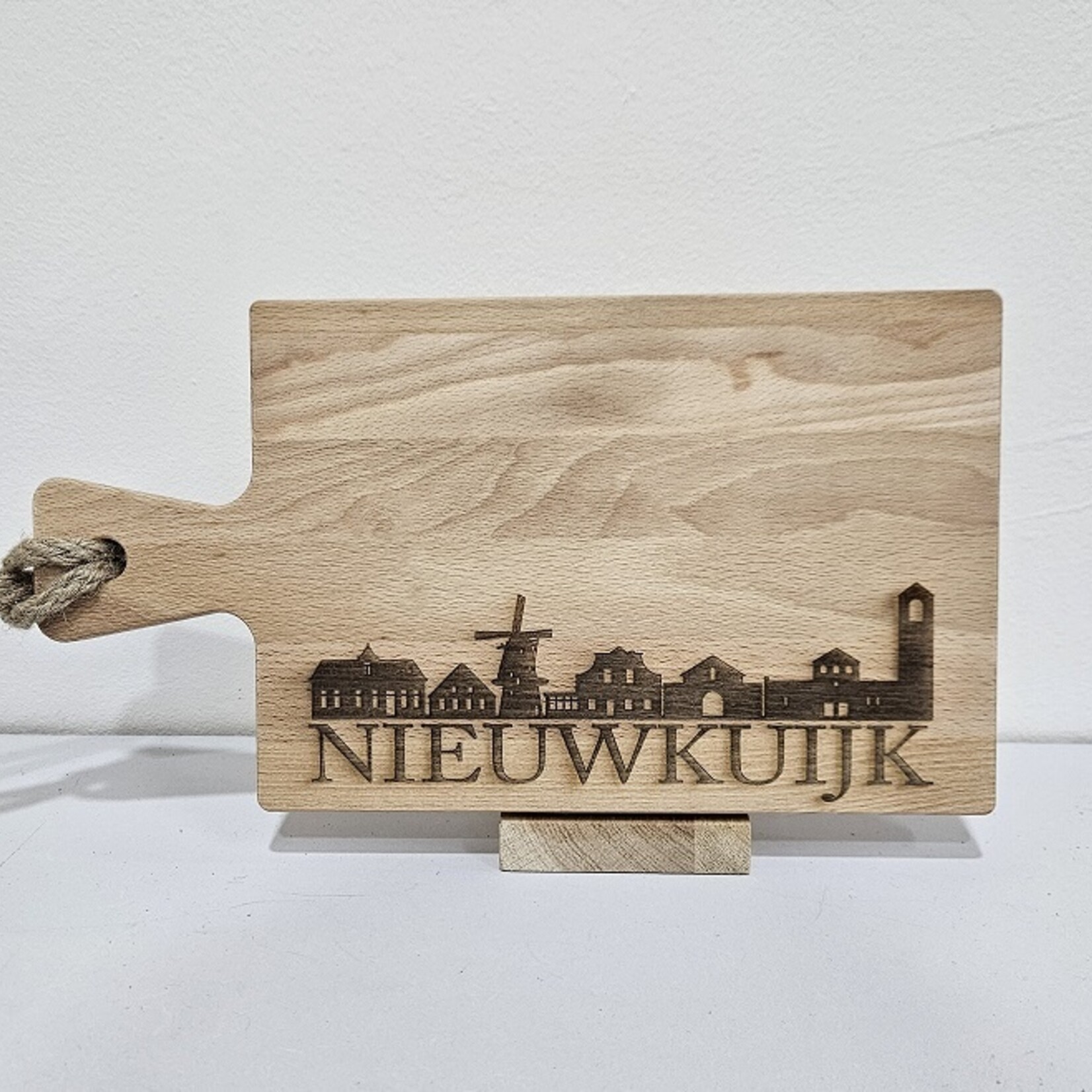 Bij Lien borrelplank beukenhout skyline Nieuwkuijk