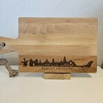 Bij Lien borrelplank beukenhout skyline Bergen op Zoom