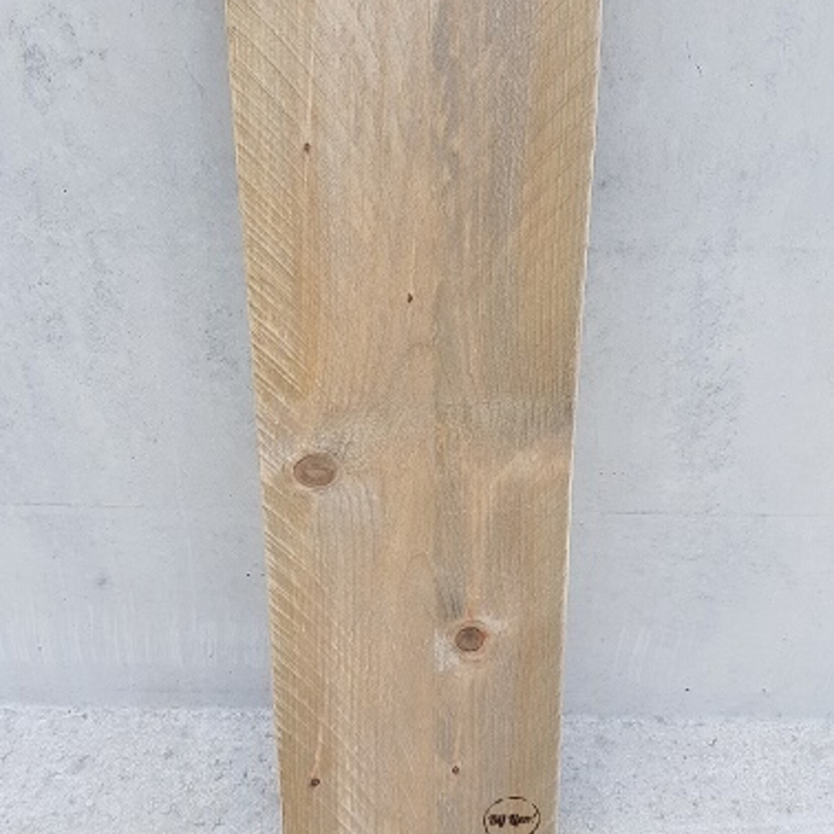 Bij Lien Leren plankdragers Wit - met plank -