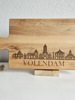 Bij Lien borrelplank beukenhout skyline Volendam