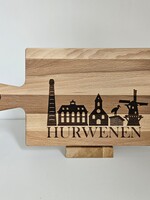 Bij Lien borrelplank beukenhout skyline Hurwenen