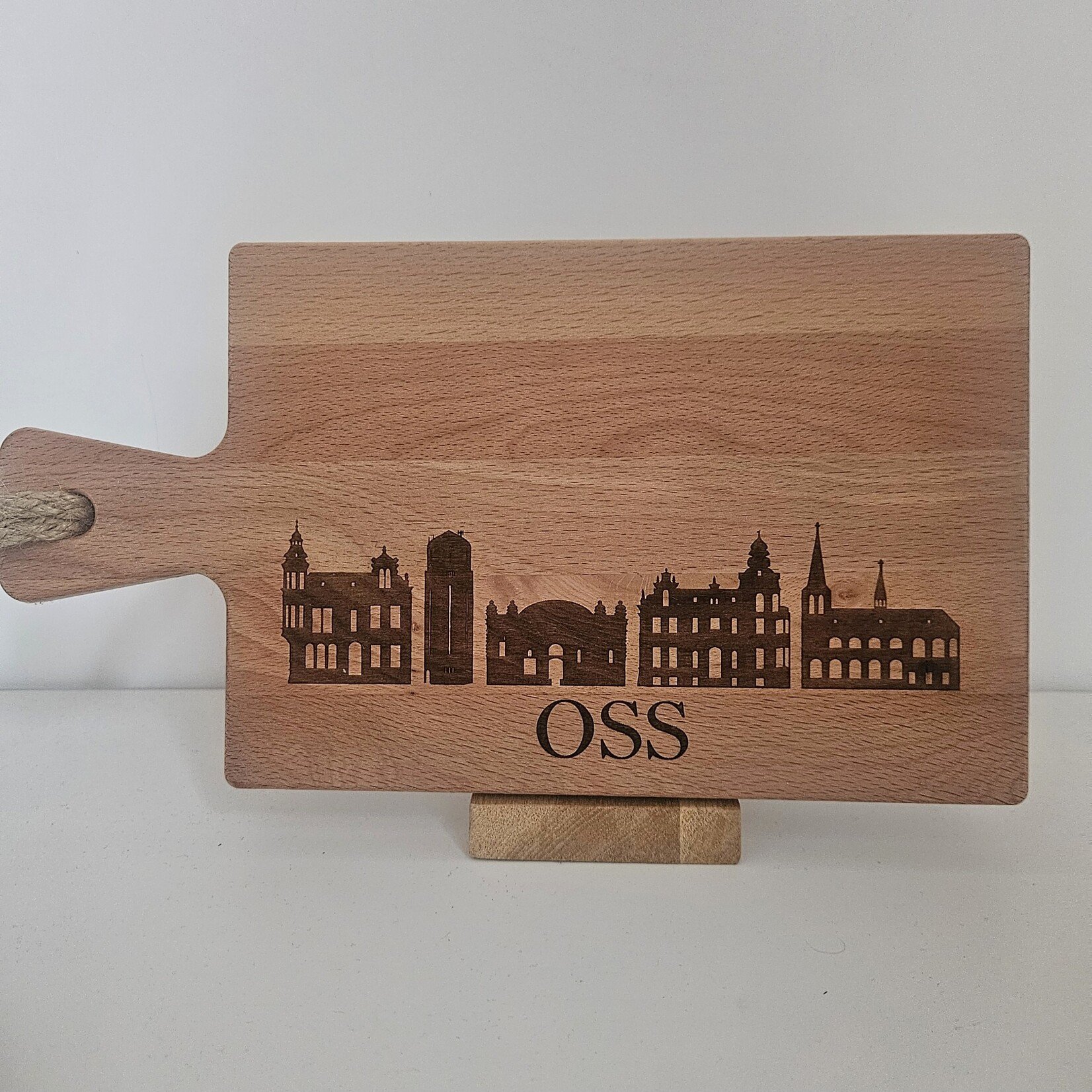 Bij Lien borrelplank beukenhout skyline Oss