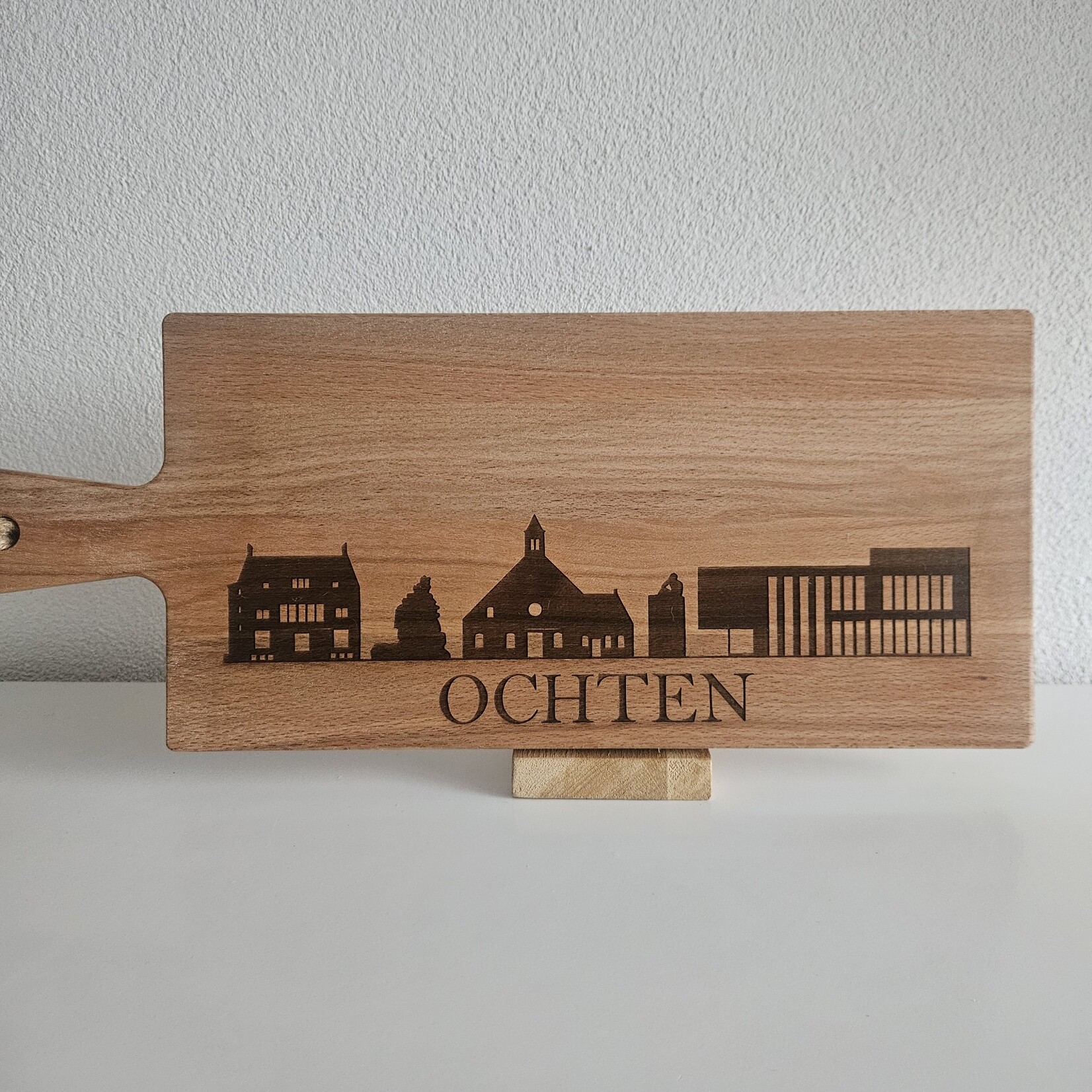 Bij Lien borrelplank beukenhout skyline Ochten