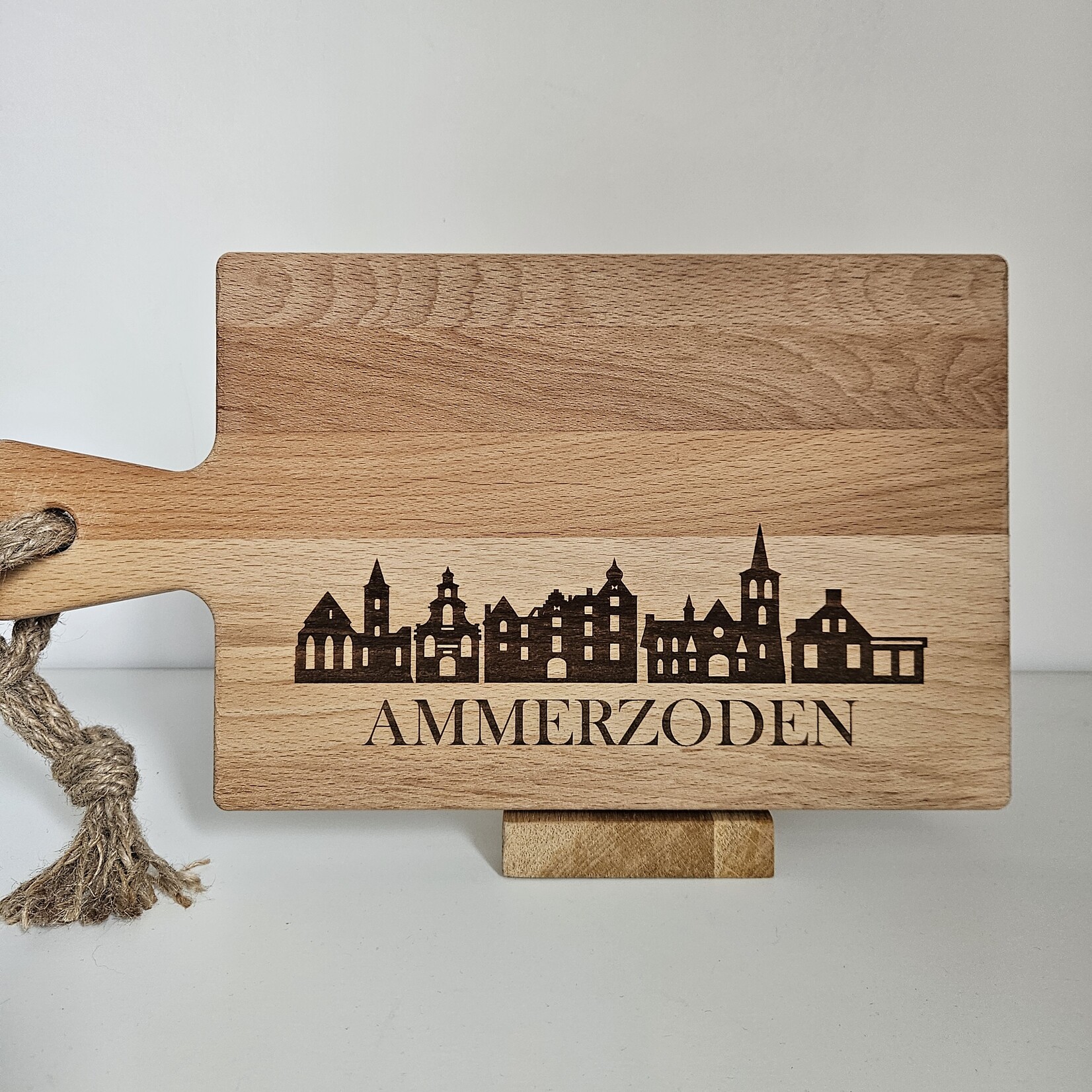 Bij Lien borrelplank beukenhout skyline Amerzoden