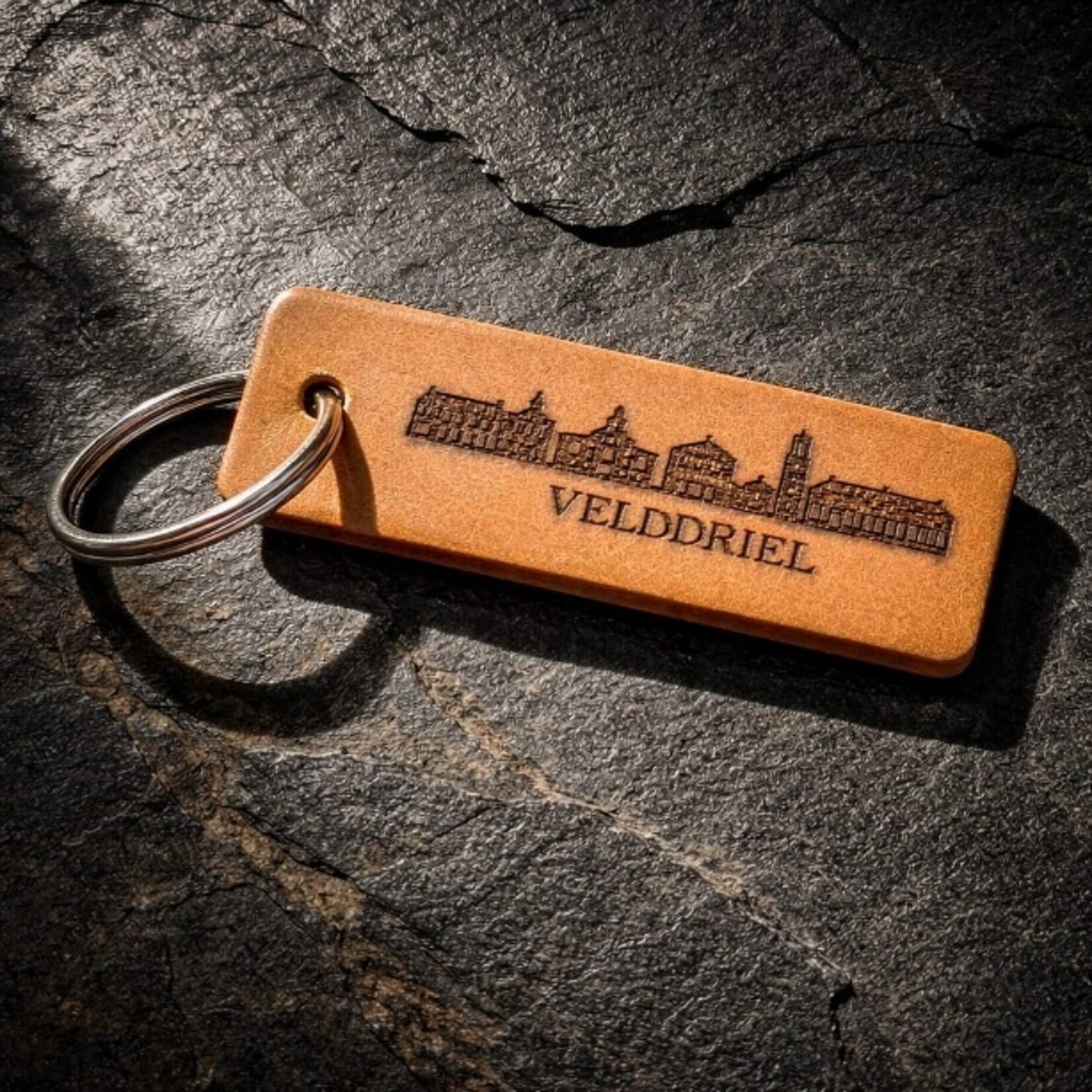 Bij Lien Leren sleutelhanger Velddriel